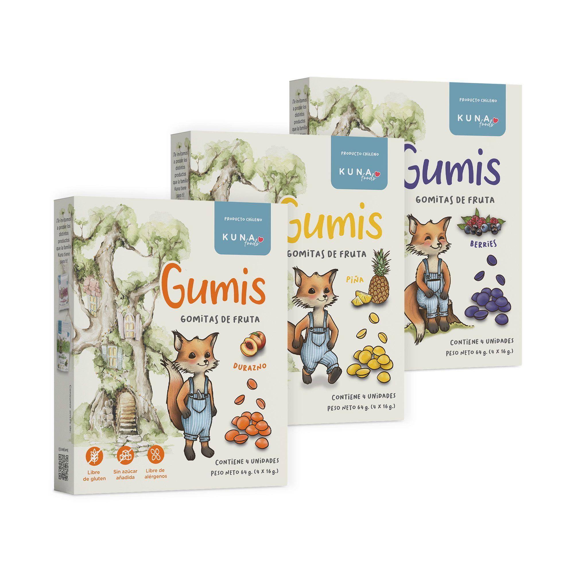 Mix Gumis (Gomitas de Frutas)-0