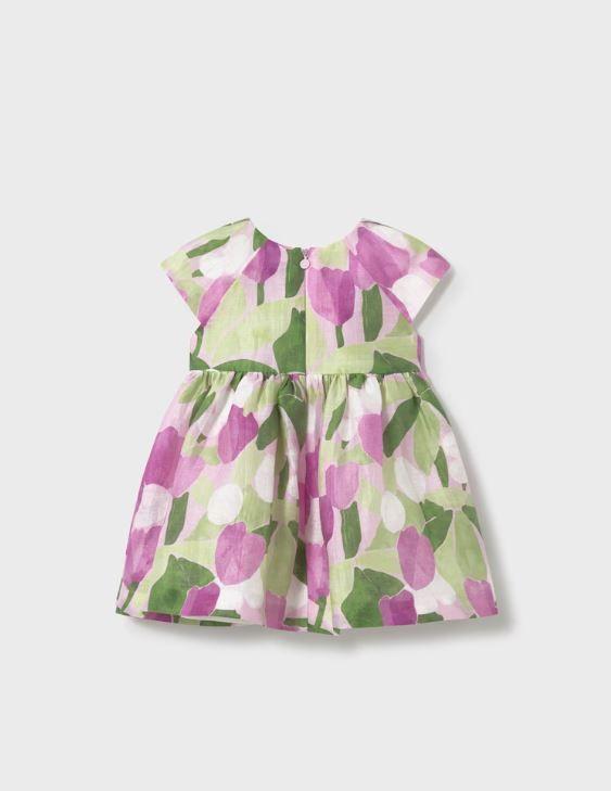 VESTIDO CEREMONIA ESTAMPADO FLORES-1