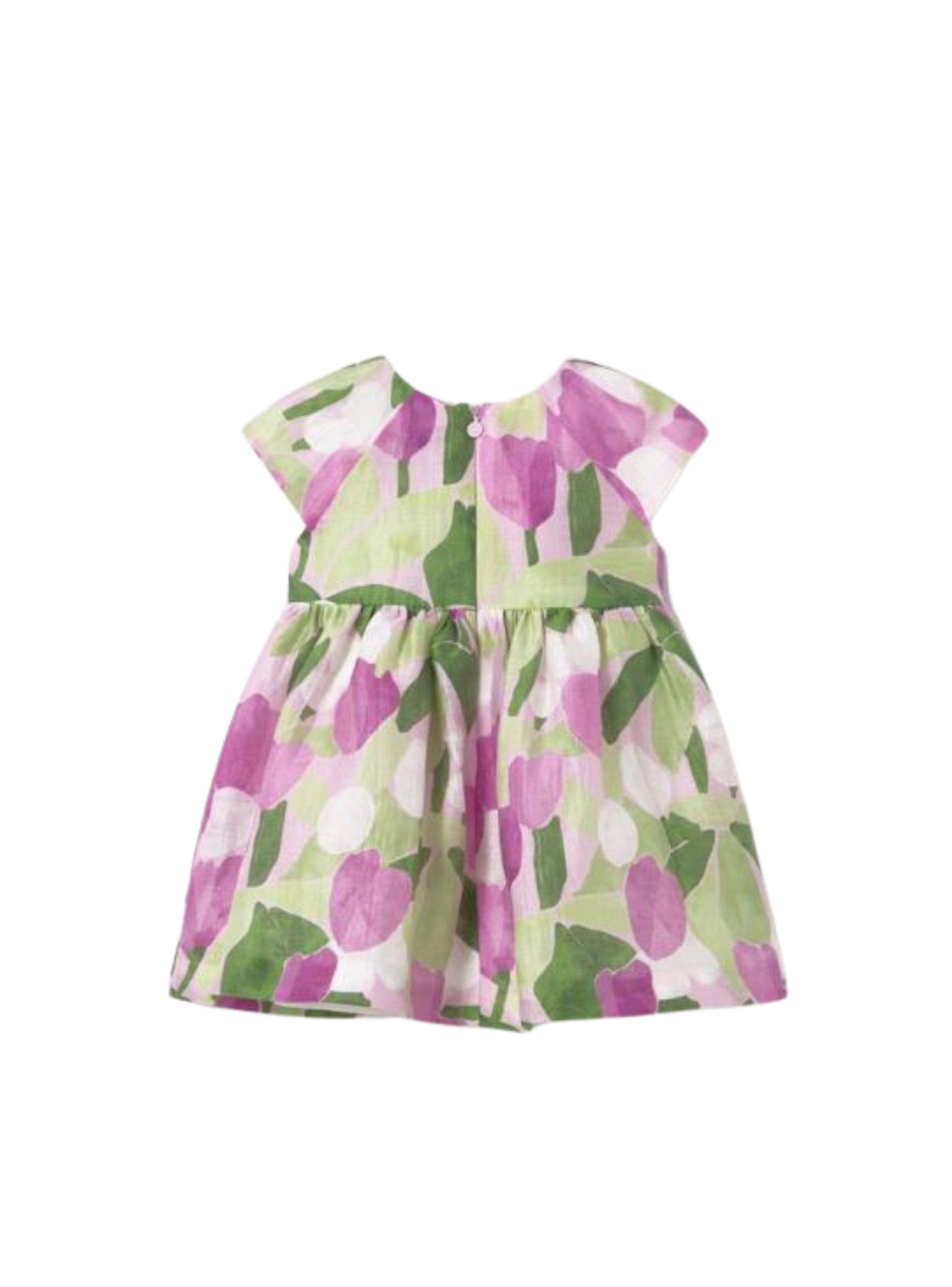 VESTIDO CEREMONIA ESTAMPADO FLORES-1