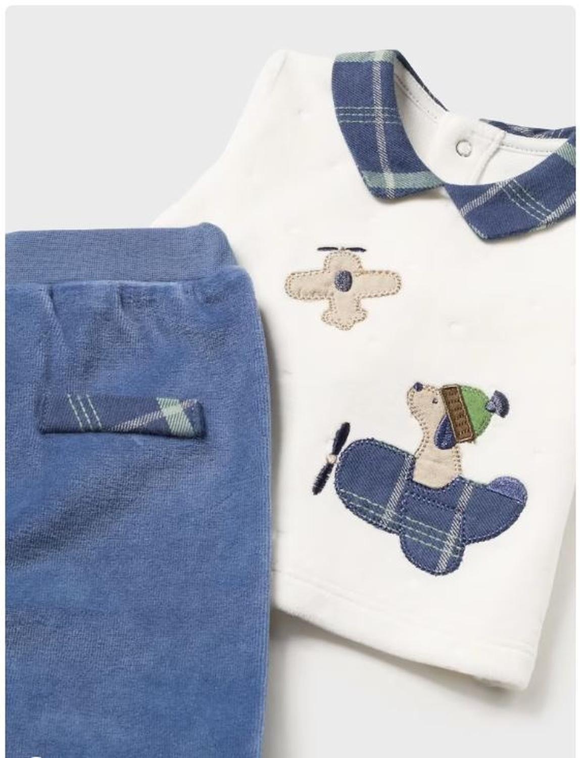 Conjunto polaina y camiseta tundosado-1