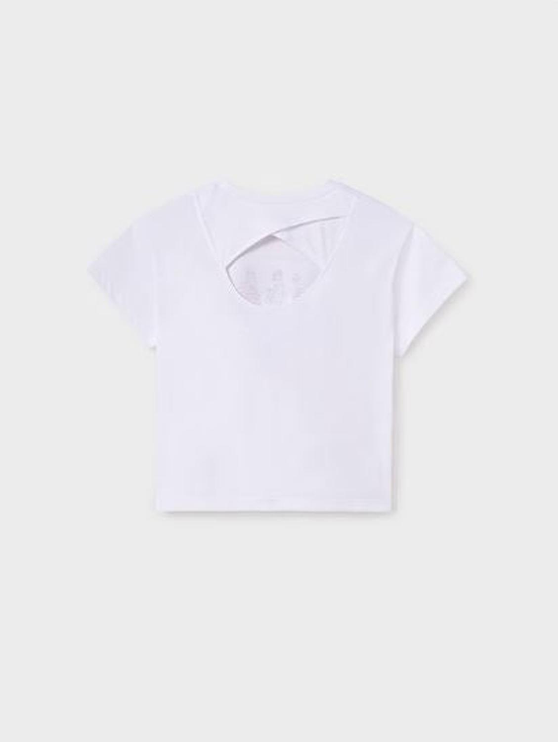 Camiseta gráfica espalda cruzada chicas-2