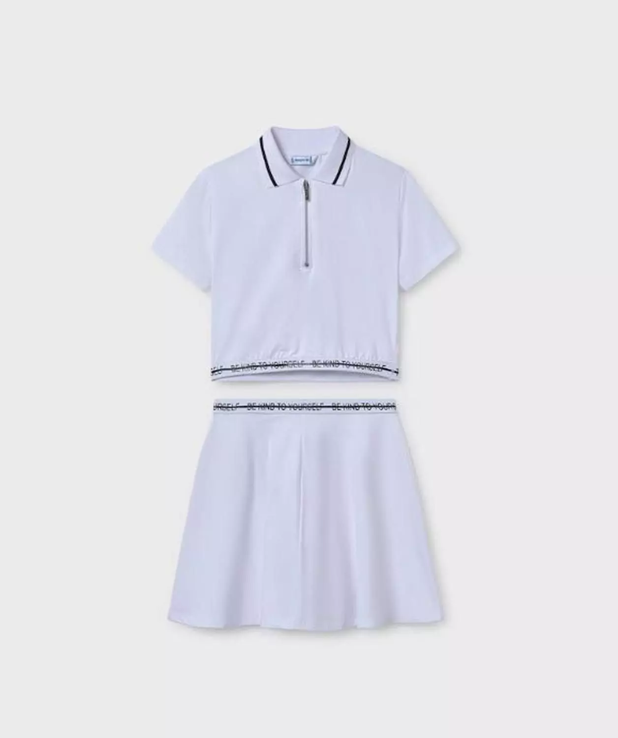 Conjunto falda y polera deportiva-0