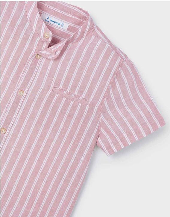 CAMISA RAYAS CUELLO MAO-2