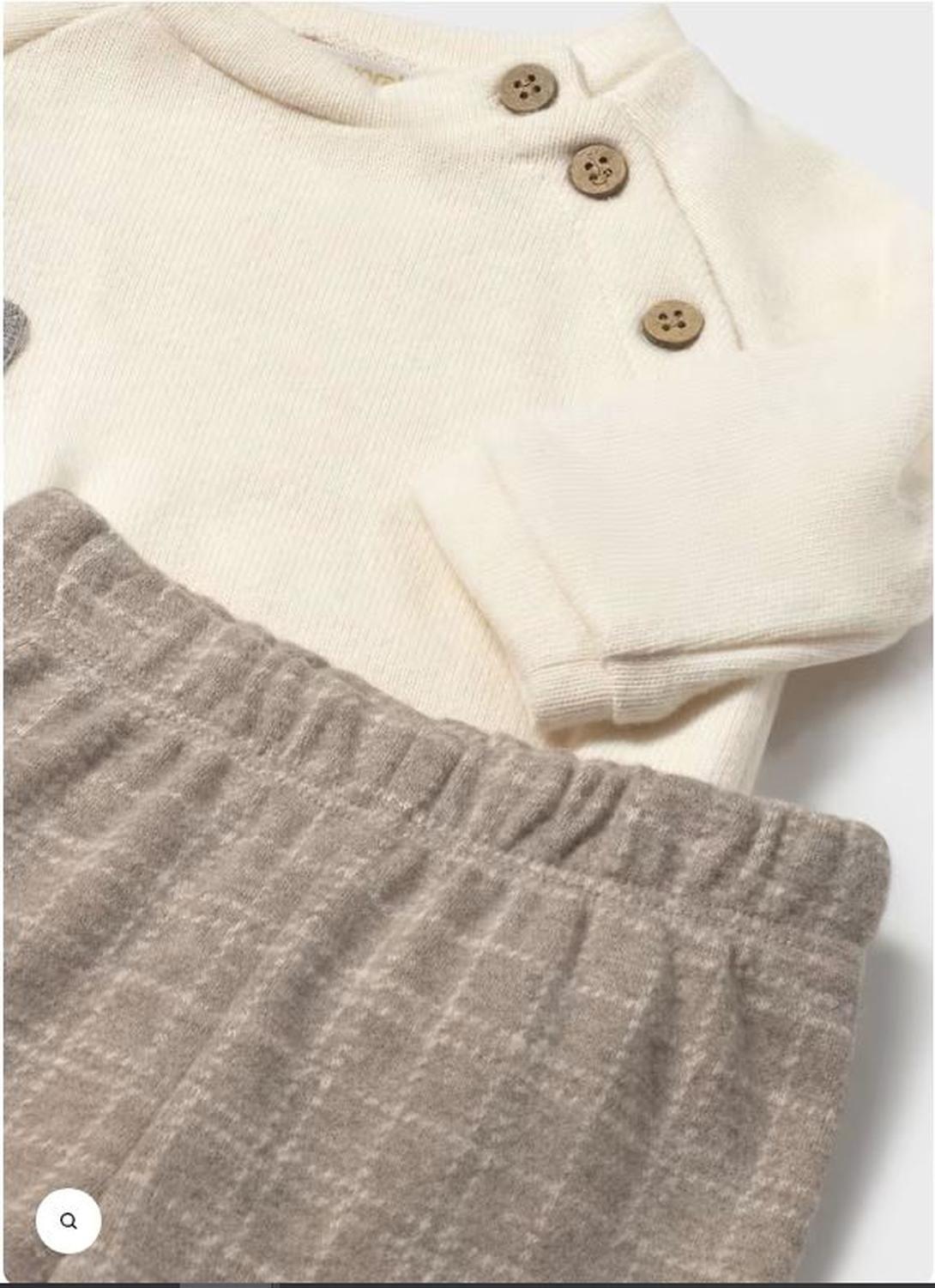 Conjunto polaina con sweter-2