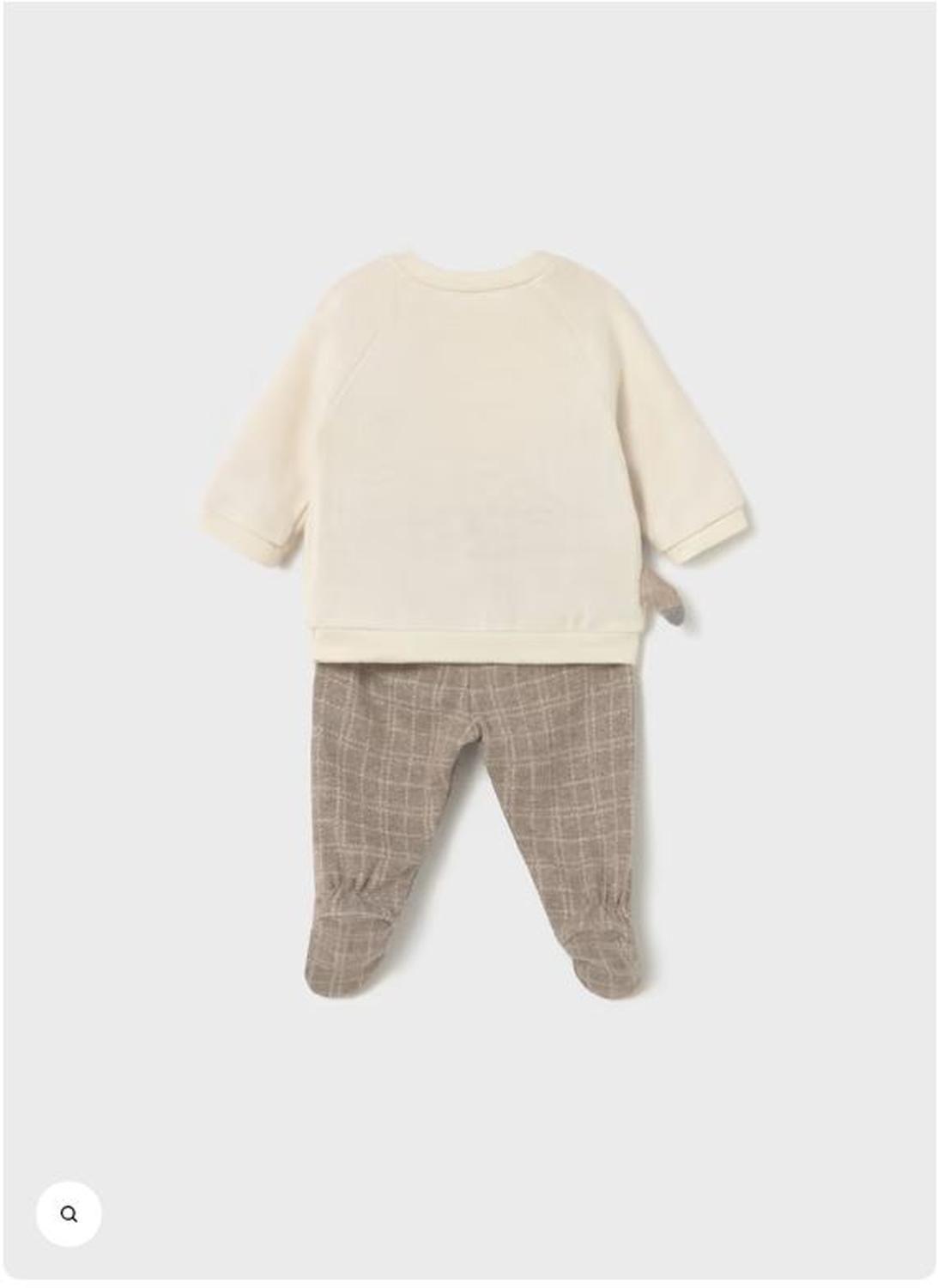 Conjunto polaina con sweter-3