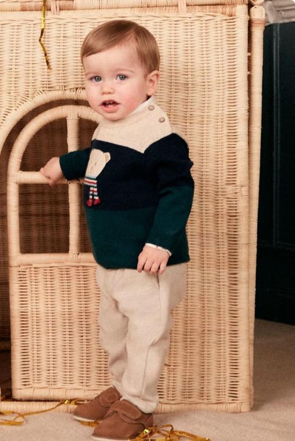 Conjunto pantalón y jersey animal-0