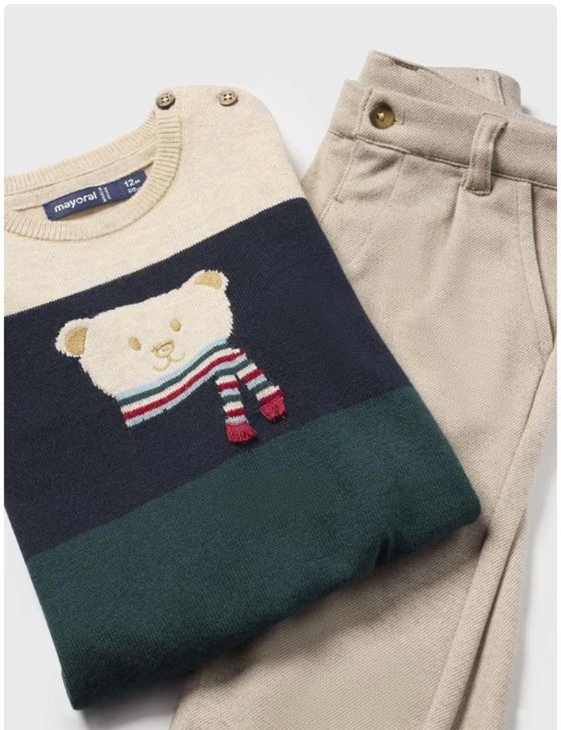 Conjunto pantalón y jersey animal-1