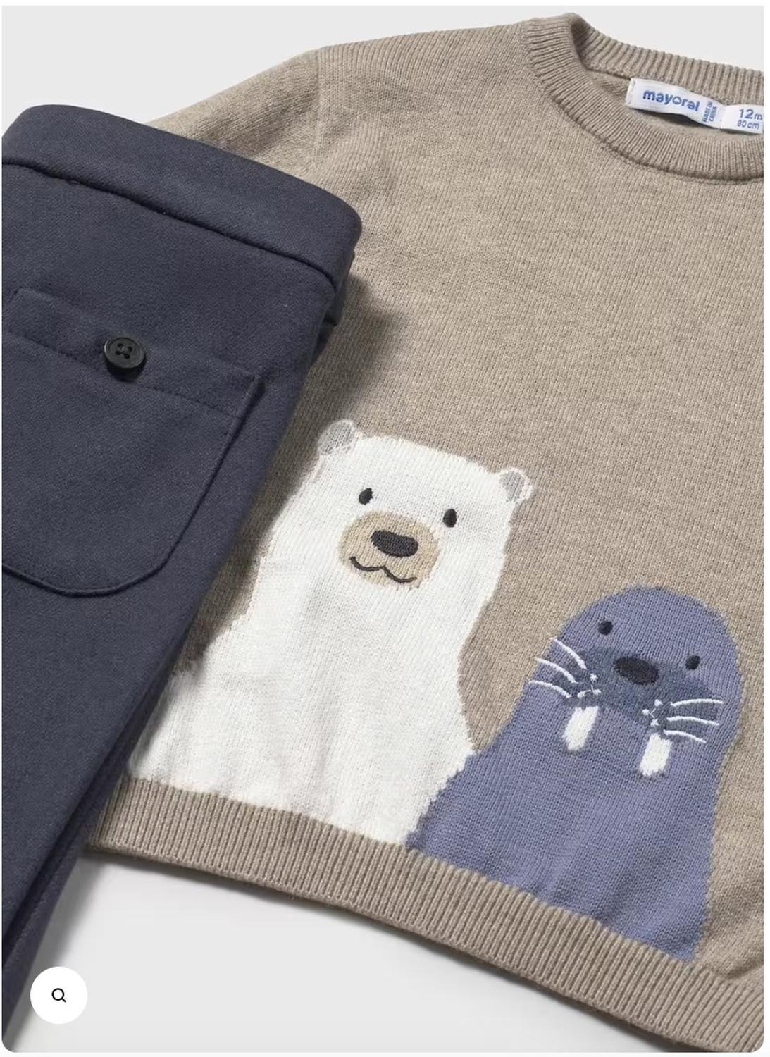 Conj. Pantalon largo y jersey-1