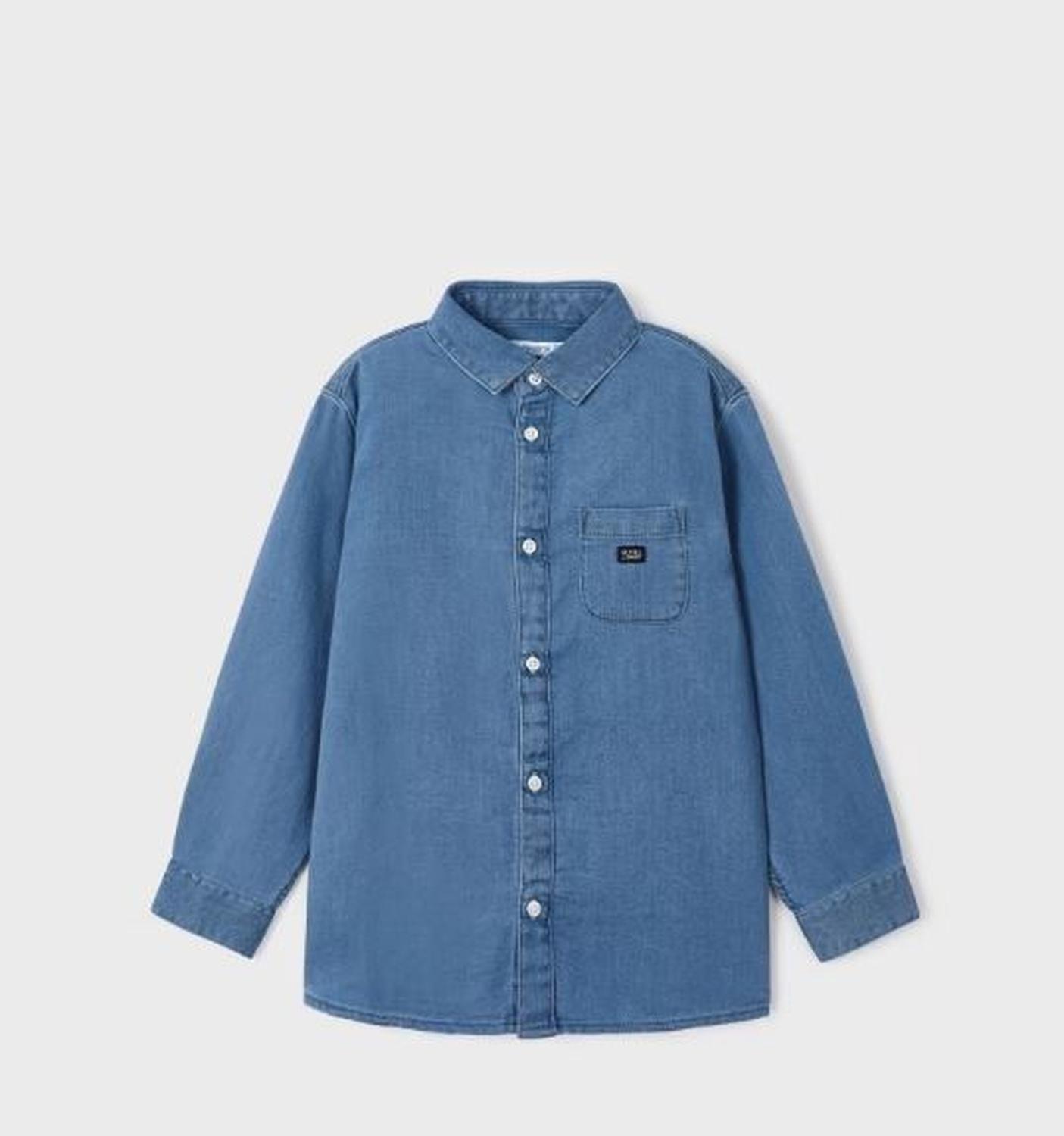 Camisa mezclilla niño-0