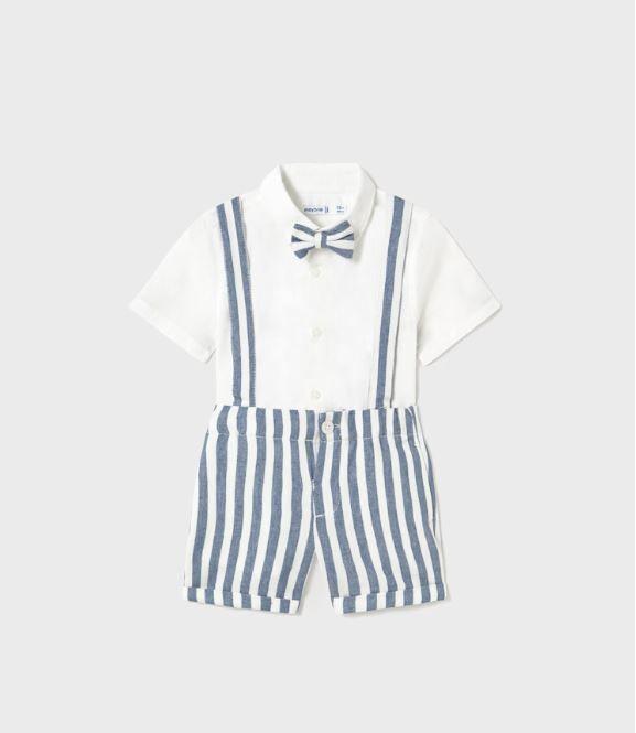 CONJUNTO BERMUDA + CAMISA PAJARITA-0