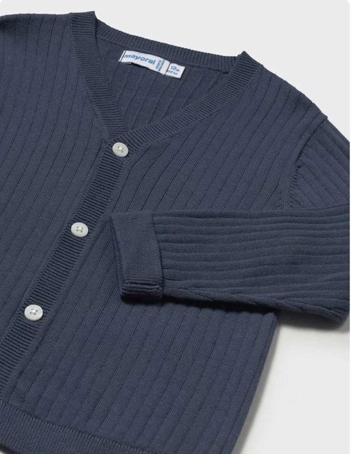 Cárdigan tricot estructura bebé niño-1