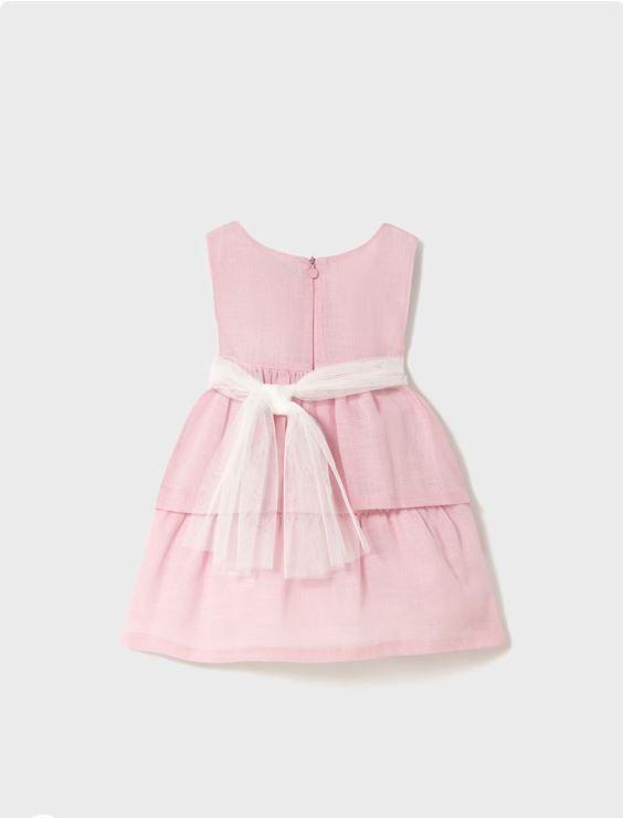 VESTIDO CON FAJÍN FLORAL-2