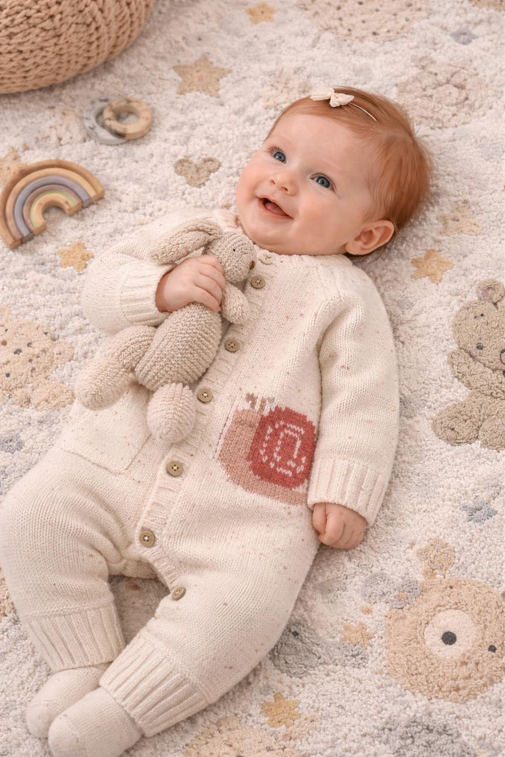 Enterito caracol unisex bebe recien nacido-3