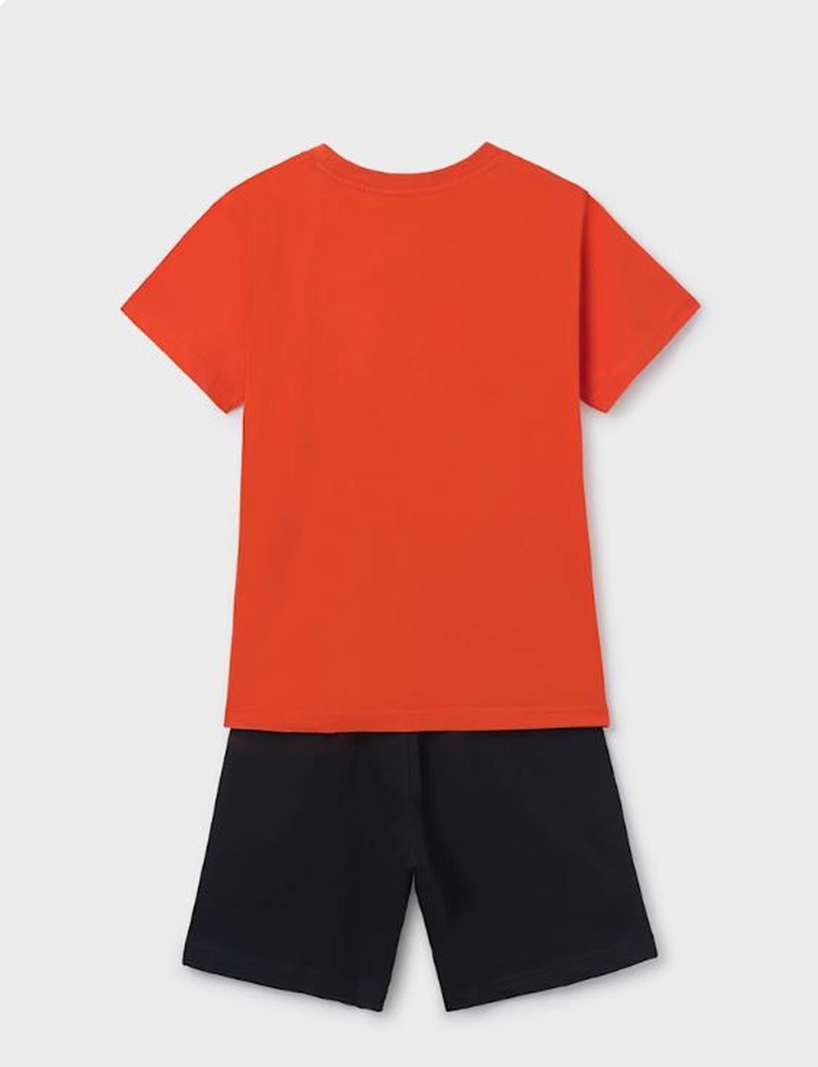 Conjunto bermuda y camiseta mensaje chicos-2