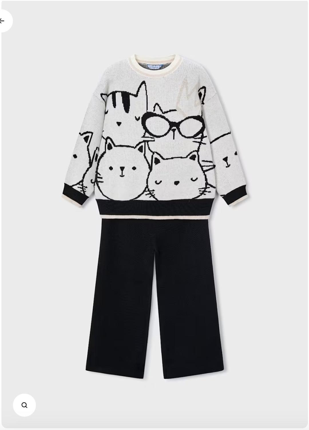 Conj. Jersey con pantalon a juego.-0