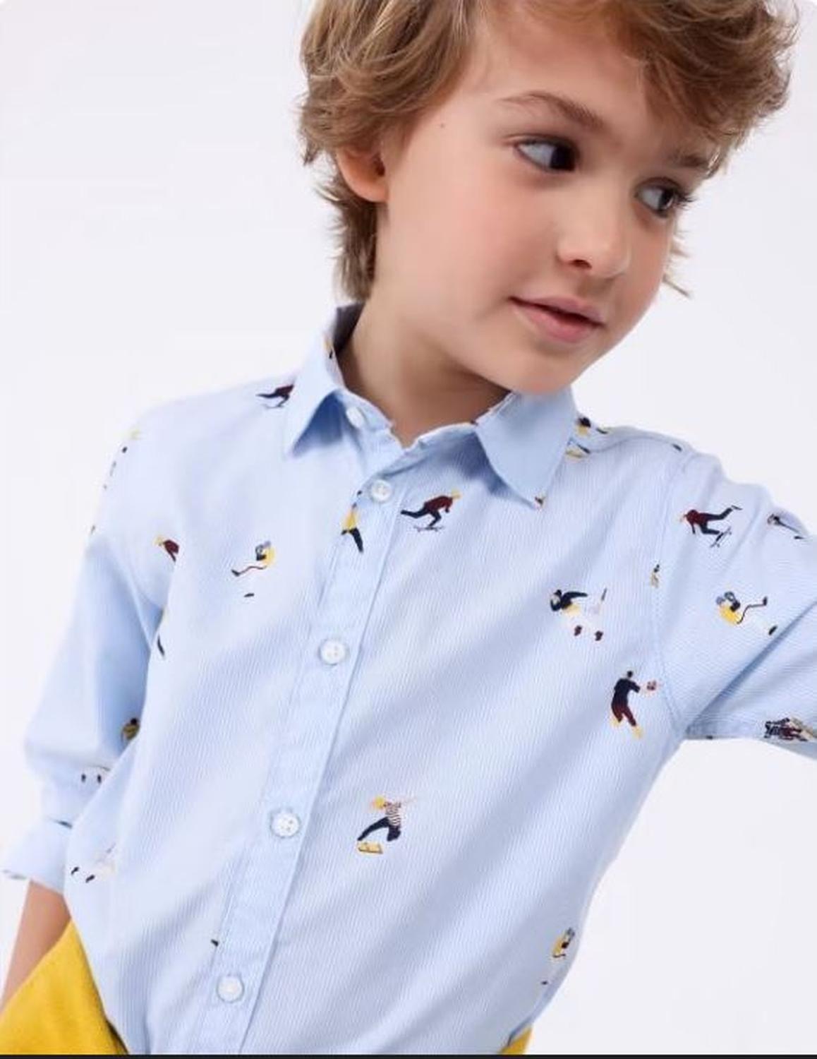 1 CAMISA ESTAMPADA ALGODON-2