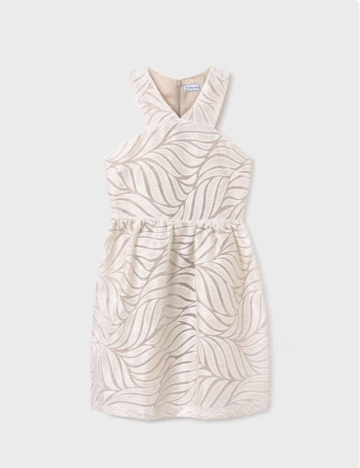 Vestido tirantes cruzados devoré chicas-2