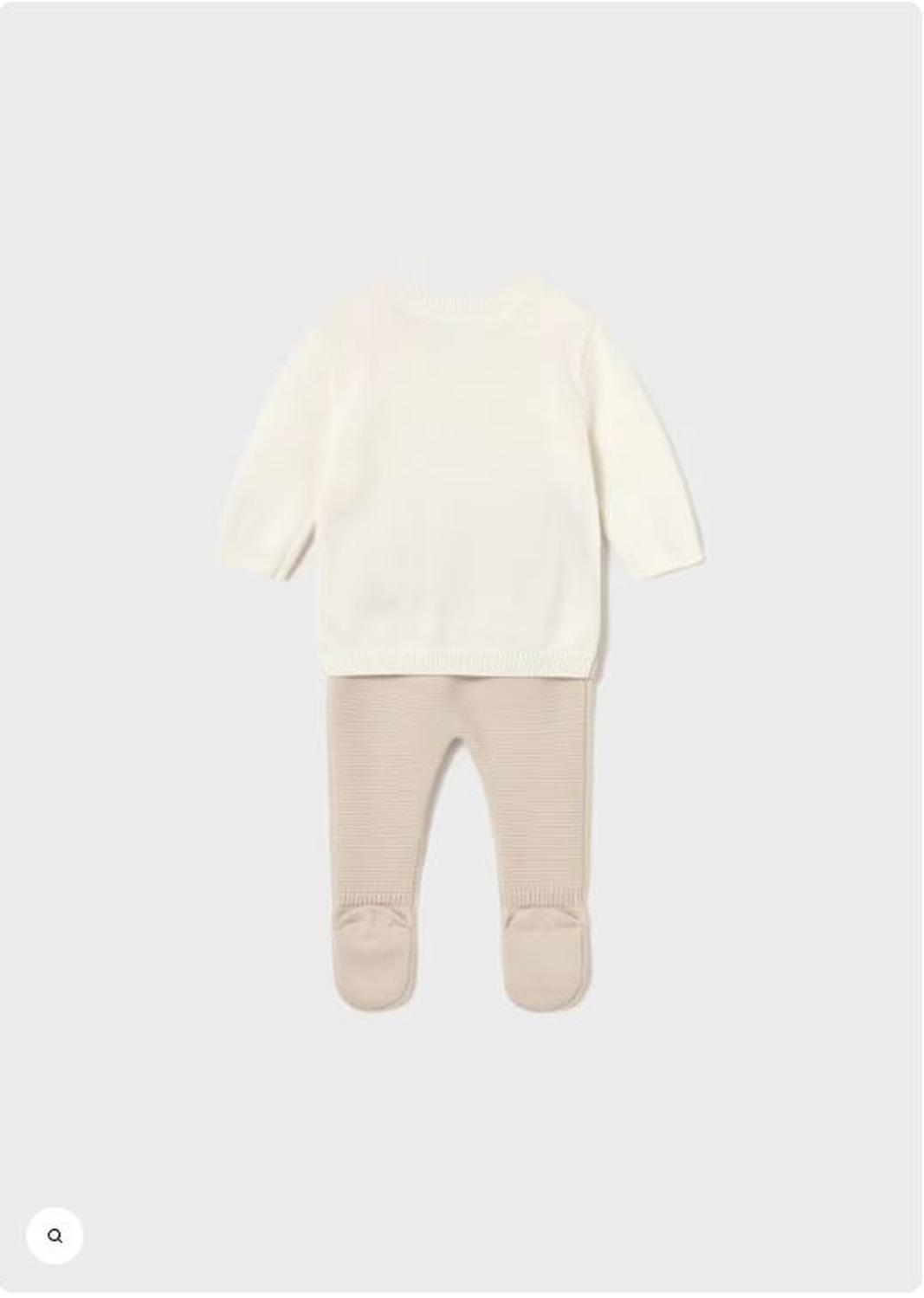 Polaina y jersey tricot bicolor-3