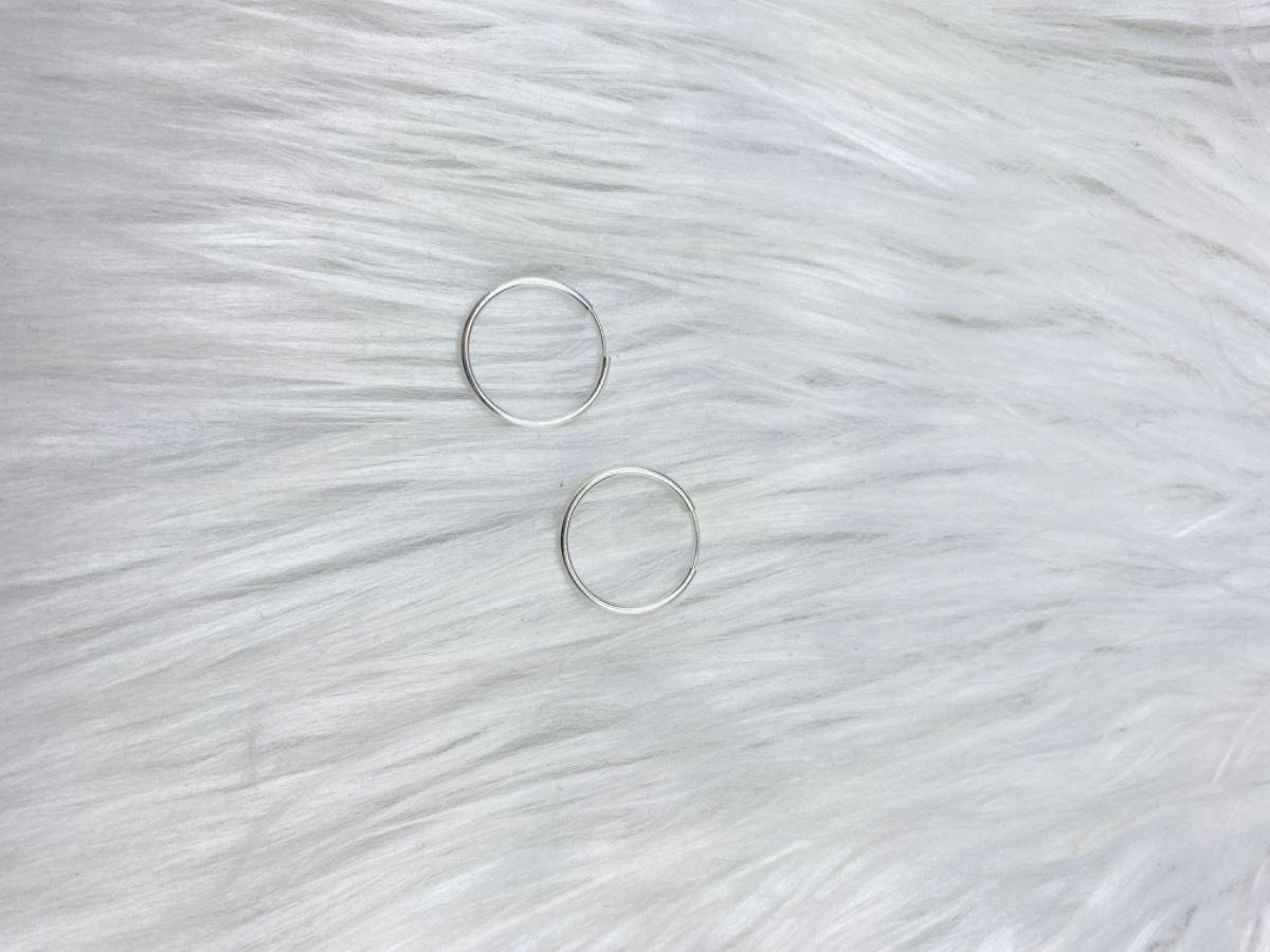 Aro Argolla Lisa 18 Mm Plata Ley 925Mas Estuche-2