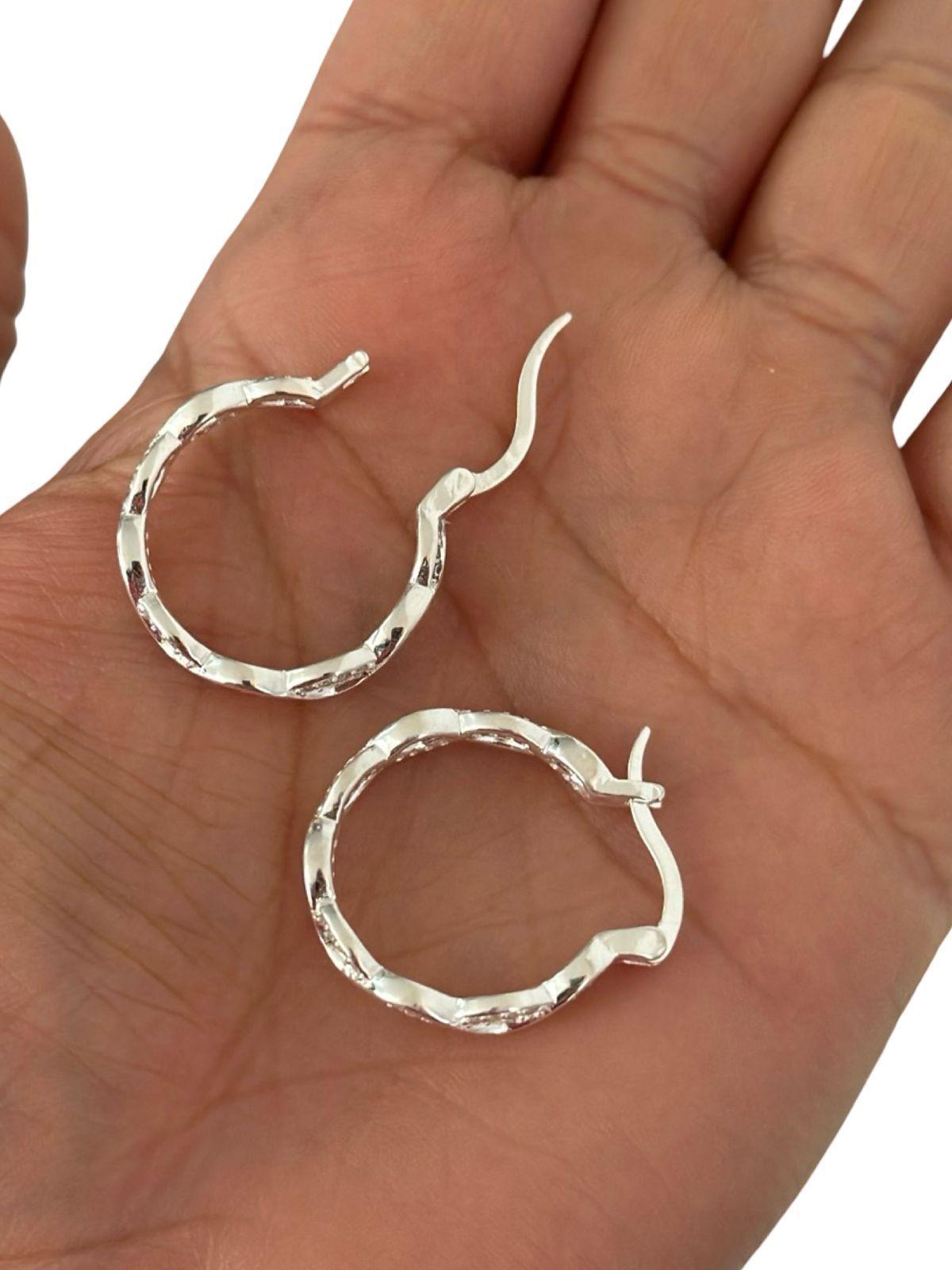 Argollas Cruzadas Dama Circones Plata-3