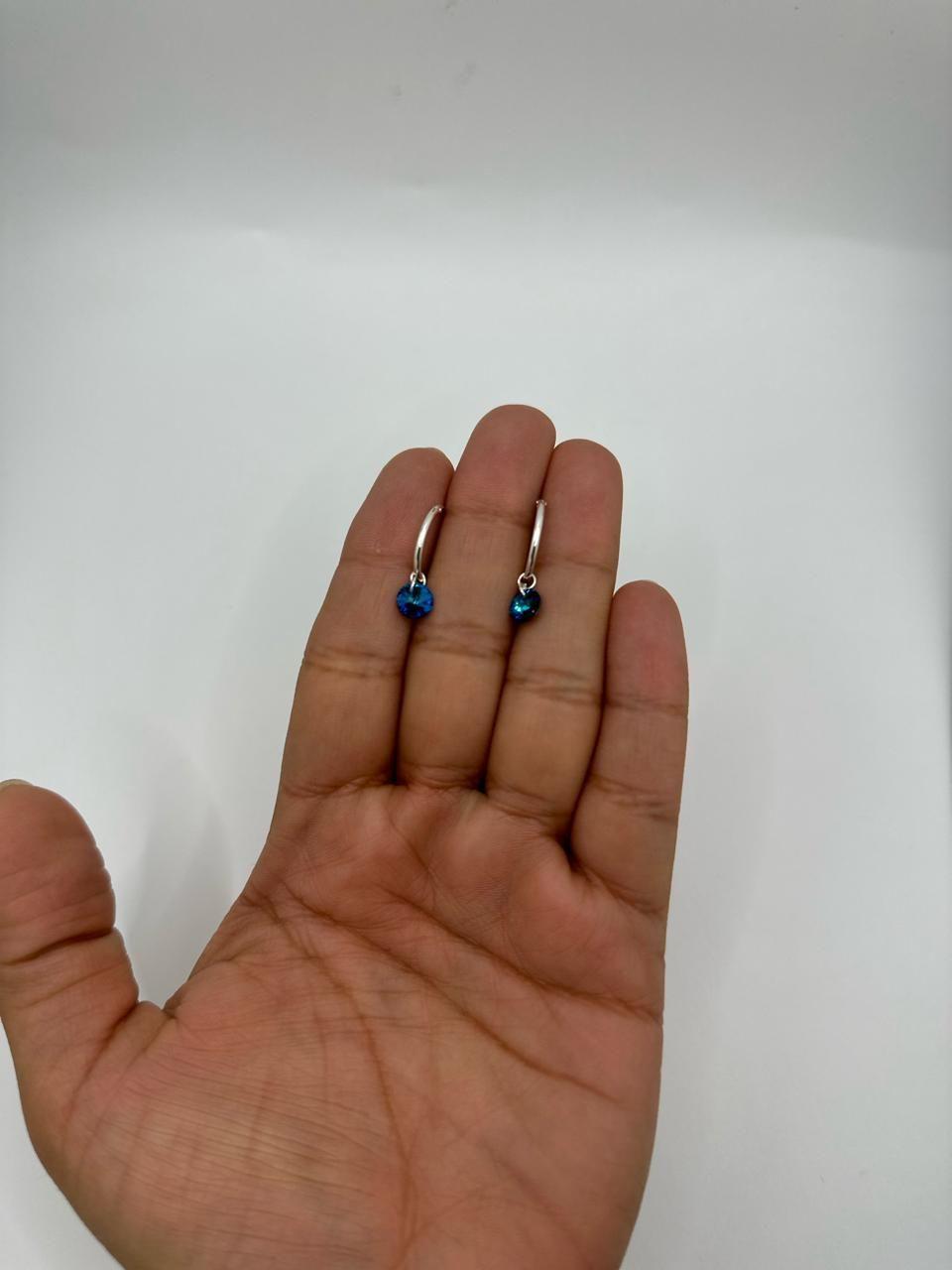 Aros Argolla 15 Mm Colgante Plata Ley 925-2