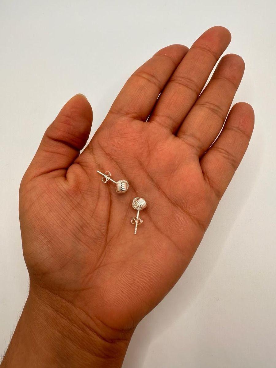 Aro Modelo Nudo Plata -1