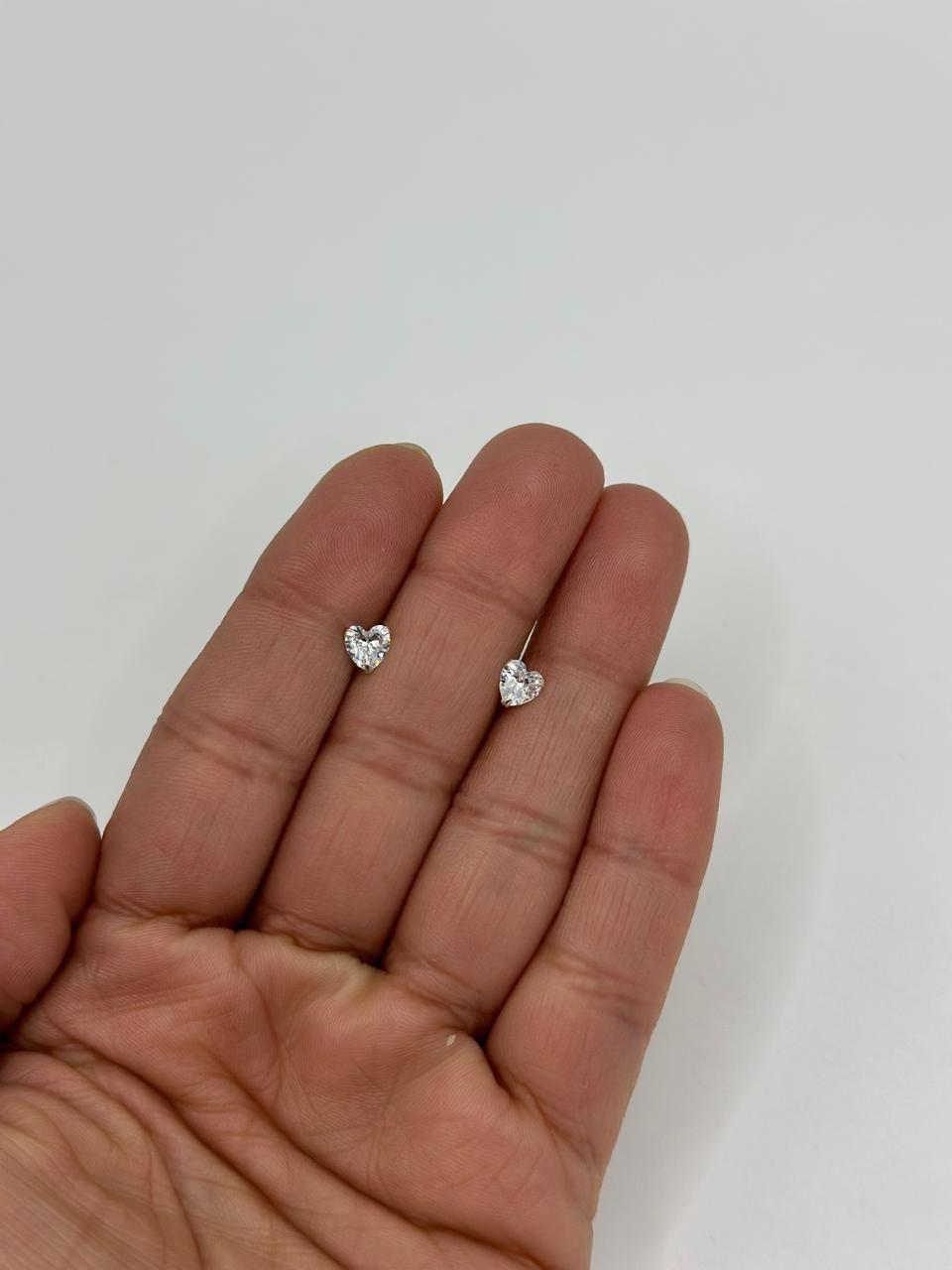 Aro Punto De Luz DamaCorazón Plata Italiana 925 -2