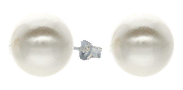 Aros PerlaBlanca 8 Mm Plata Italiana Ley 925-3