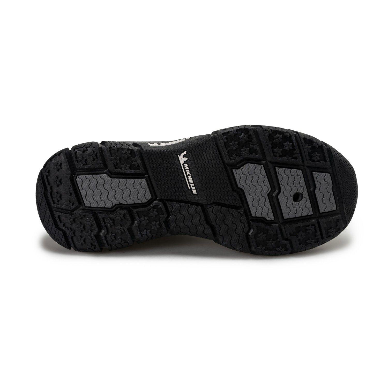 Zapatilla Botín Urban Casual Hombre Gris Negro Michelin Df10-2