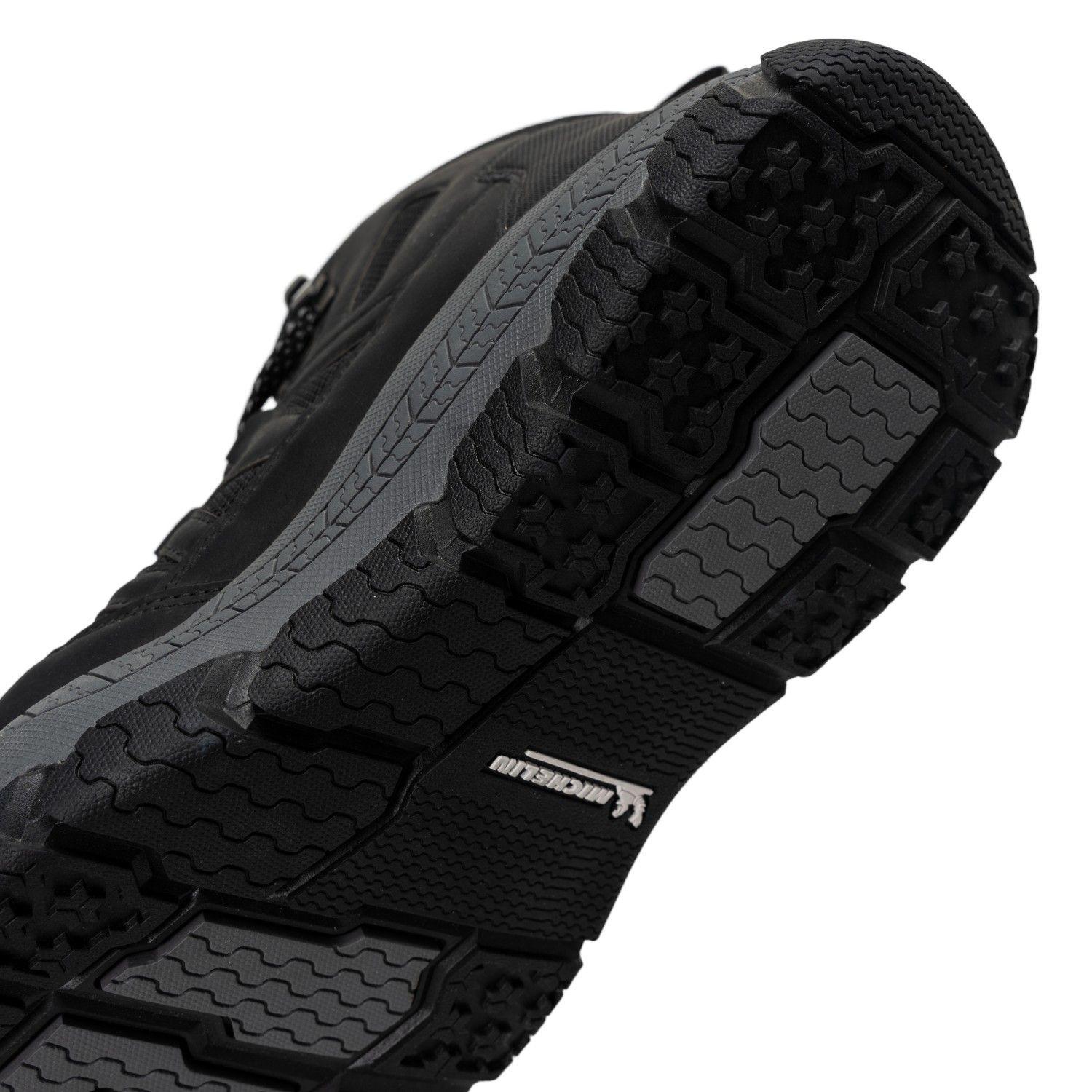Zapatilla Botín Urban Casual Hombre Gris Negro Michelin Df10-6