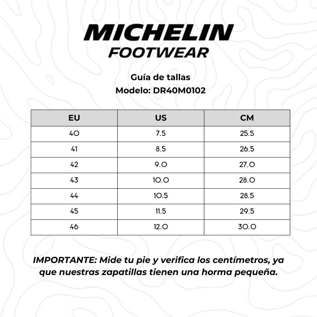 Zapatillas Trail Running Hombre Negro Gris Michelin Dr40-6