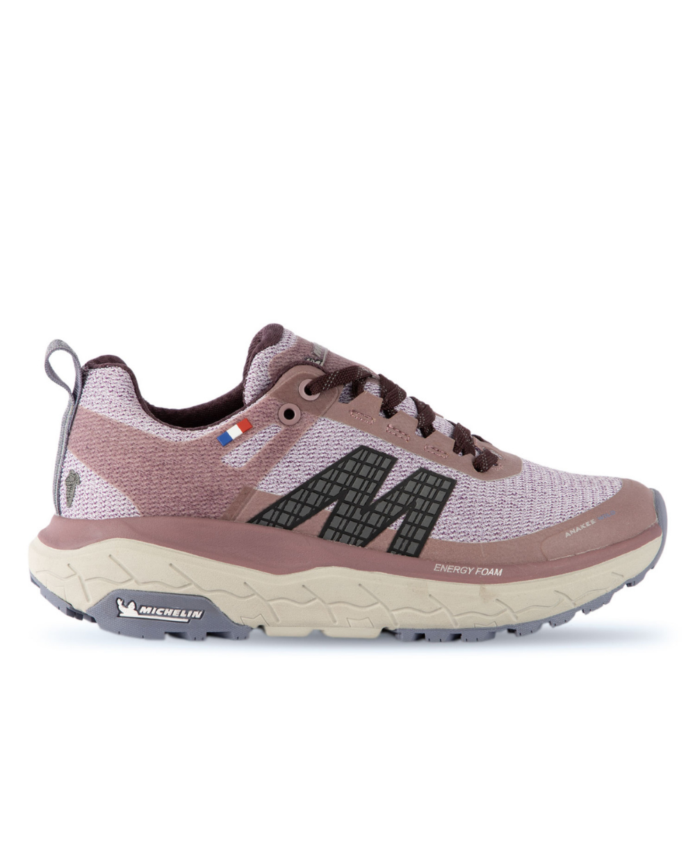 Zapatillas Deportivas Trail Mujer Morado Gris Michelin Aw01-0