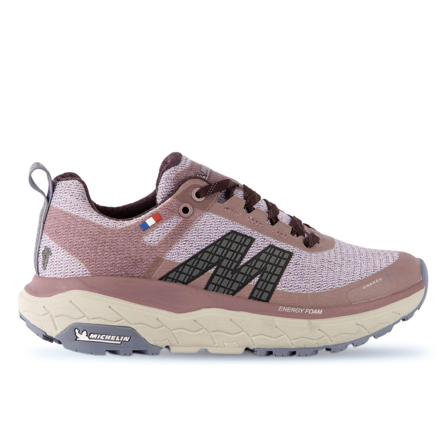 Zapatillas Deportivas Trail Mujer Morado Gris Michelin Aw01-1
