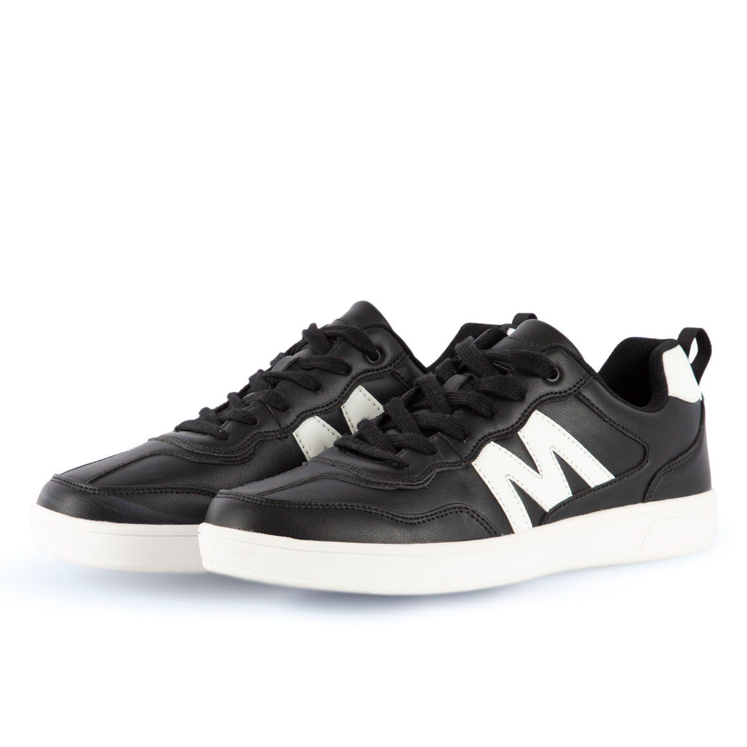 Zapatilla Urbana Hombre Color Negra Y Blanco Michelin Ps19-3
