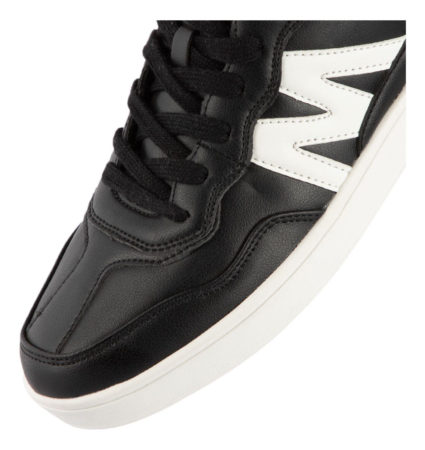 Zapatilla Urbana Mujer Color Negra Y Blanco Michelin Ps19-4