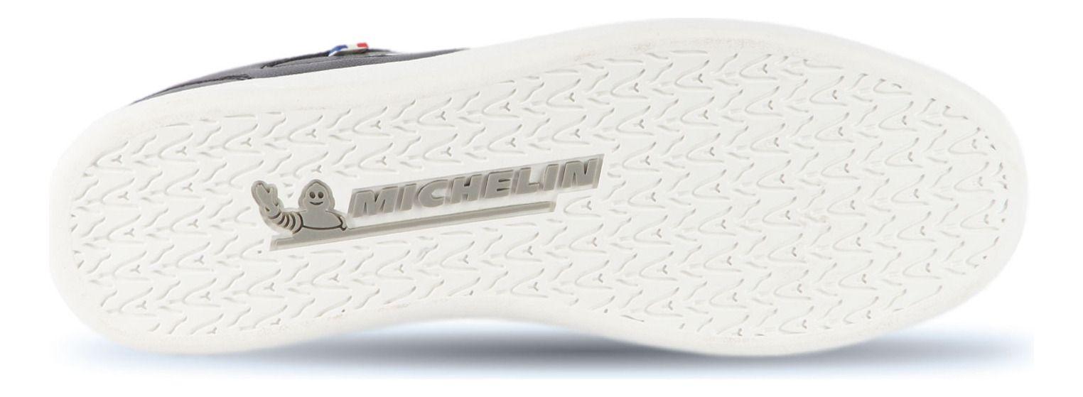 Zapatilla Urbana Mujer Color Negra Y Blanco Michelin Ps19-8