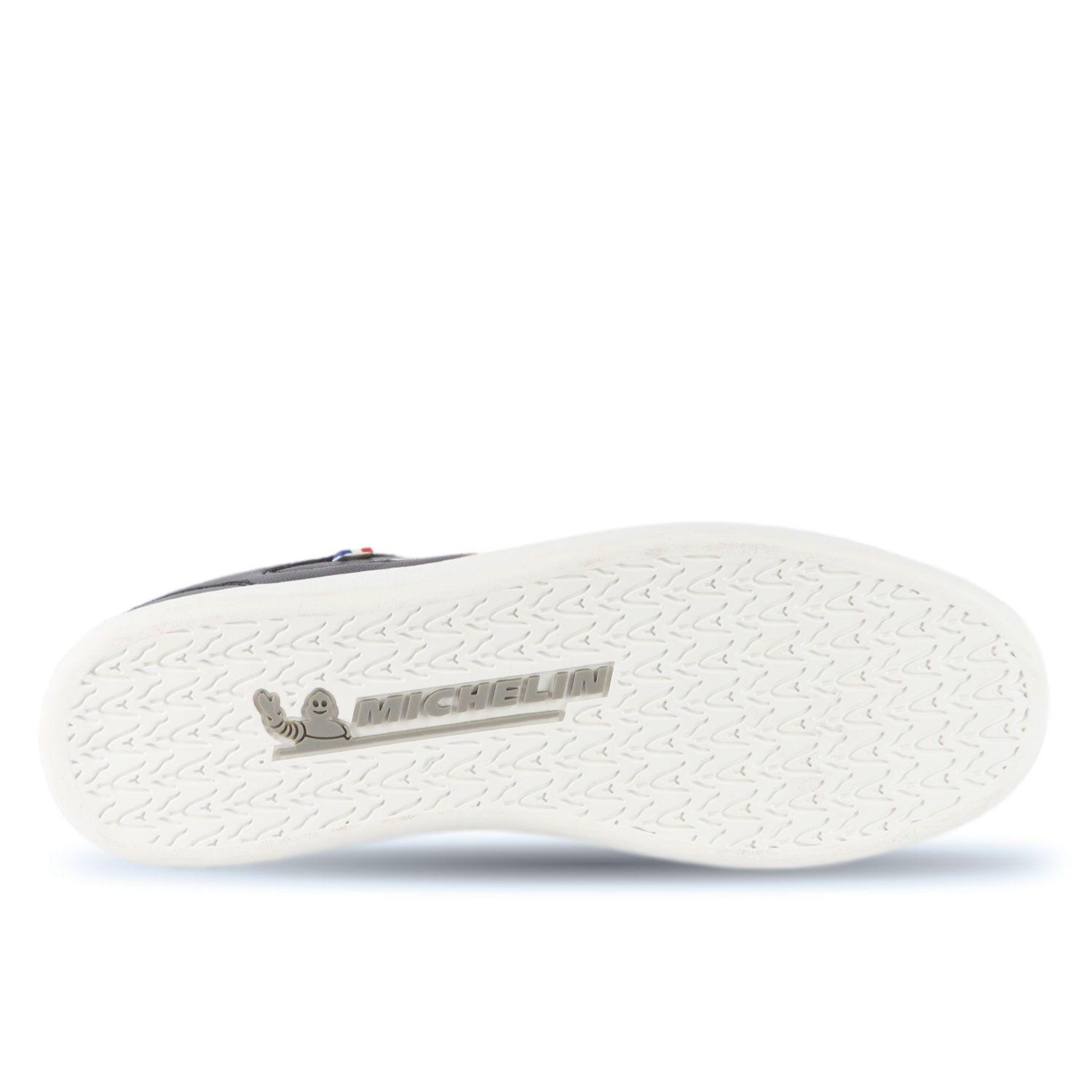 Zapatilla Urbana Mujer Color Negra Y Blanco Michelin Ps19-2