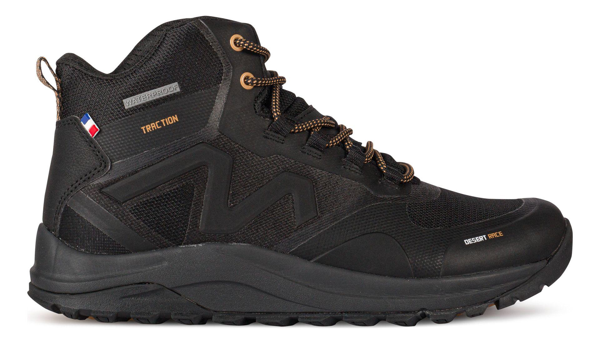 Botín Outdoor Impermeable Hombre Negro Café Michelin Dr05-0
