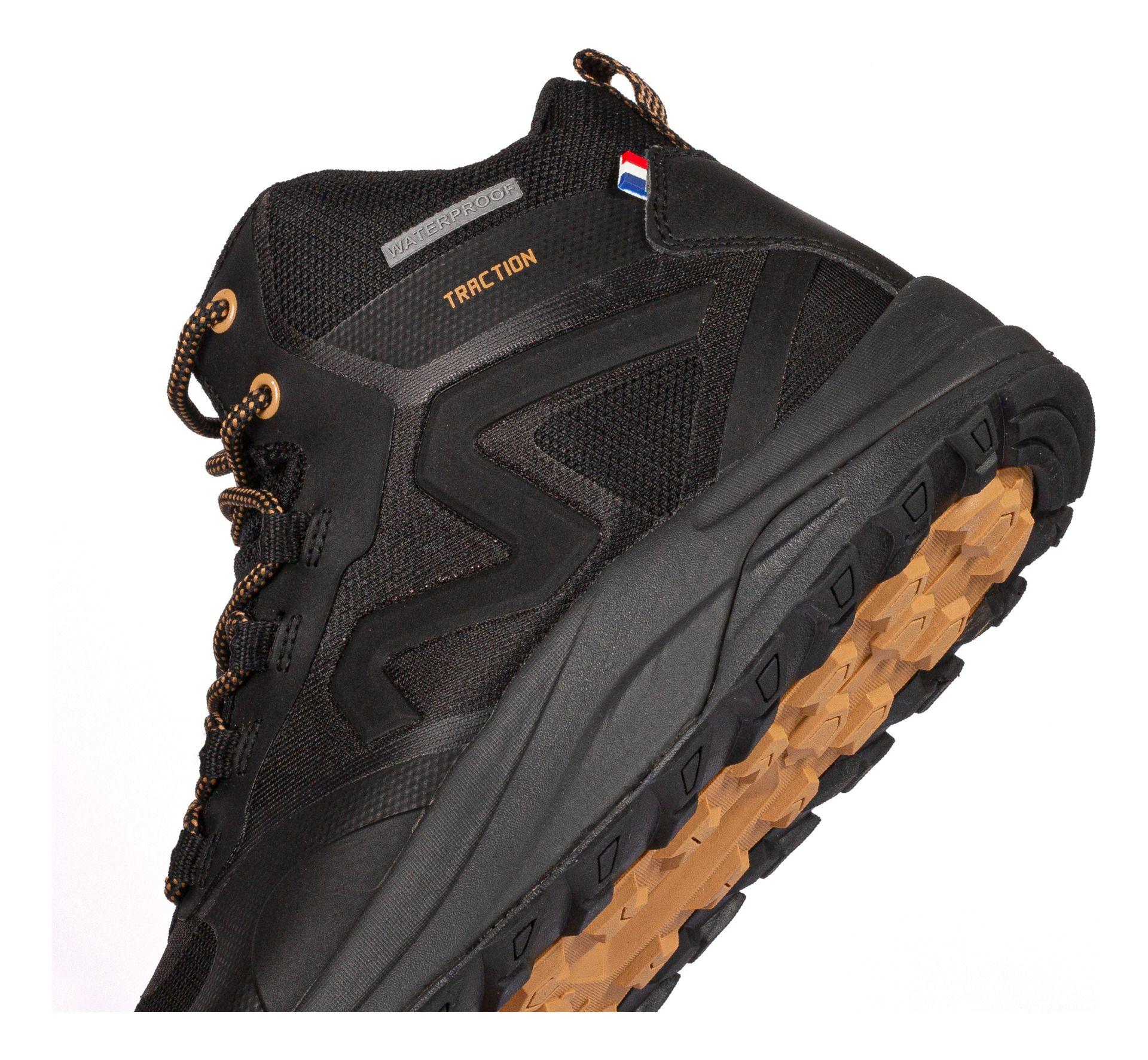Botín Outdoor Impermeable Hombre Negro Café Michelin Dr05-8