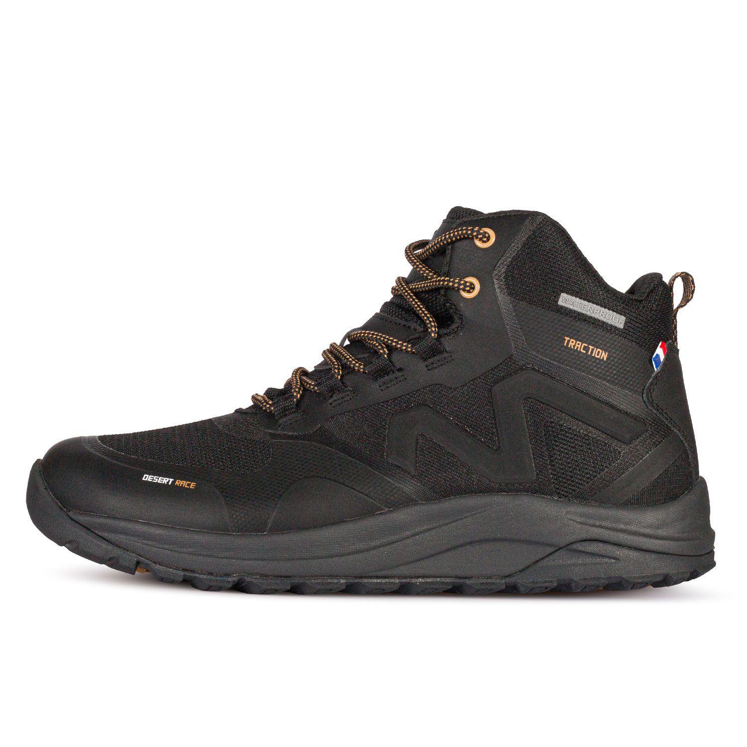 Botín Zapatilla Impermeable Hombre Negro Café Michelin Dr05-3