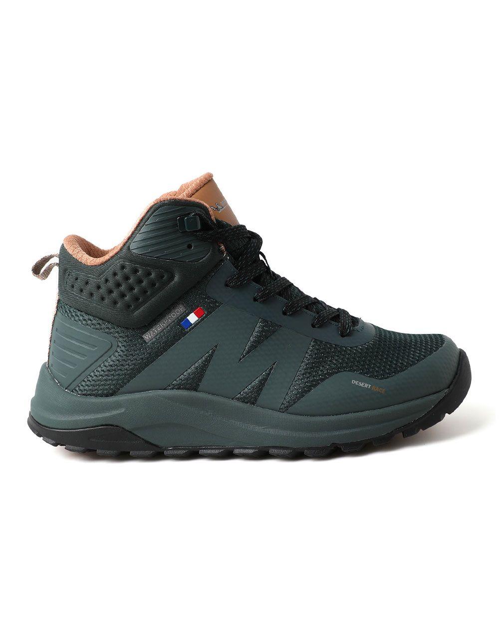 Botín Outdoor Waterproof Caña Alta Mujer Verde Michelin Dr39-0