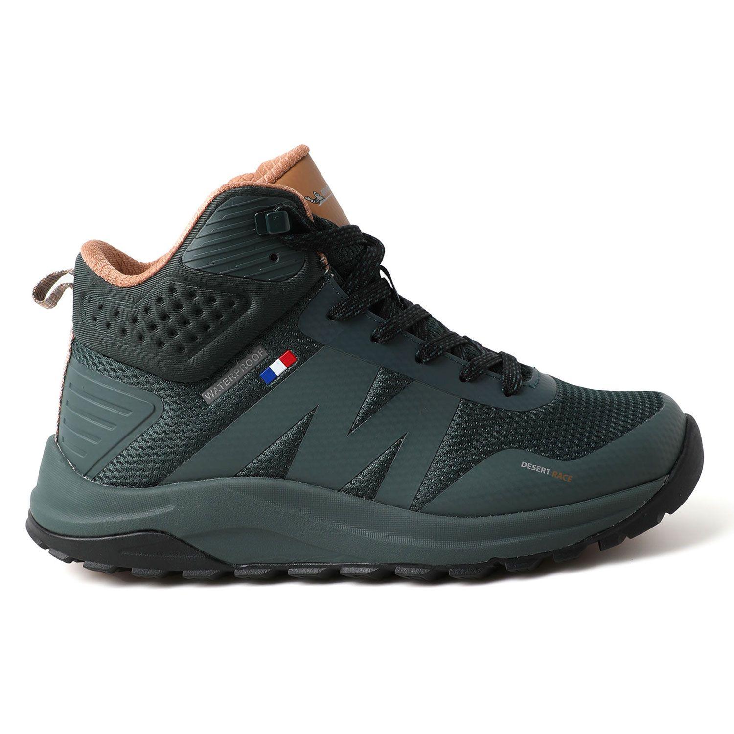 Botín Outdoor Waterproof Caña Alta Mujer Verde Michelin Dr39-1