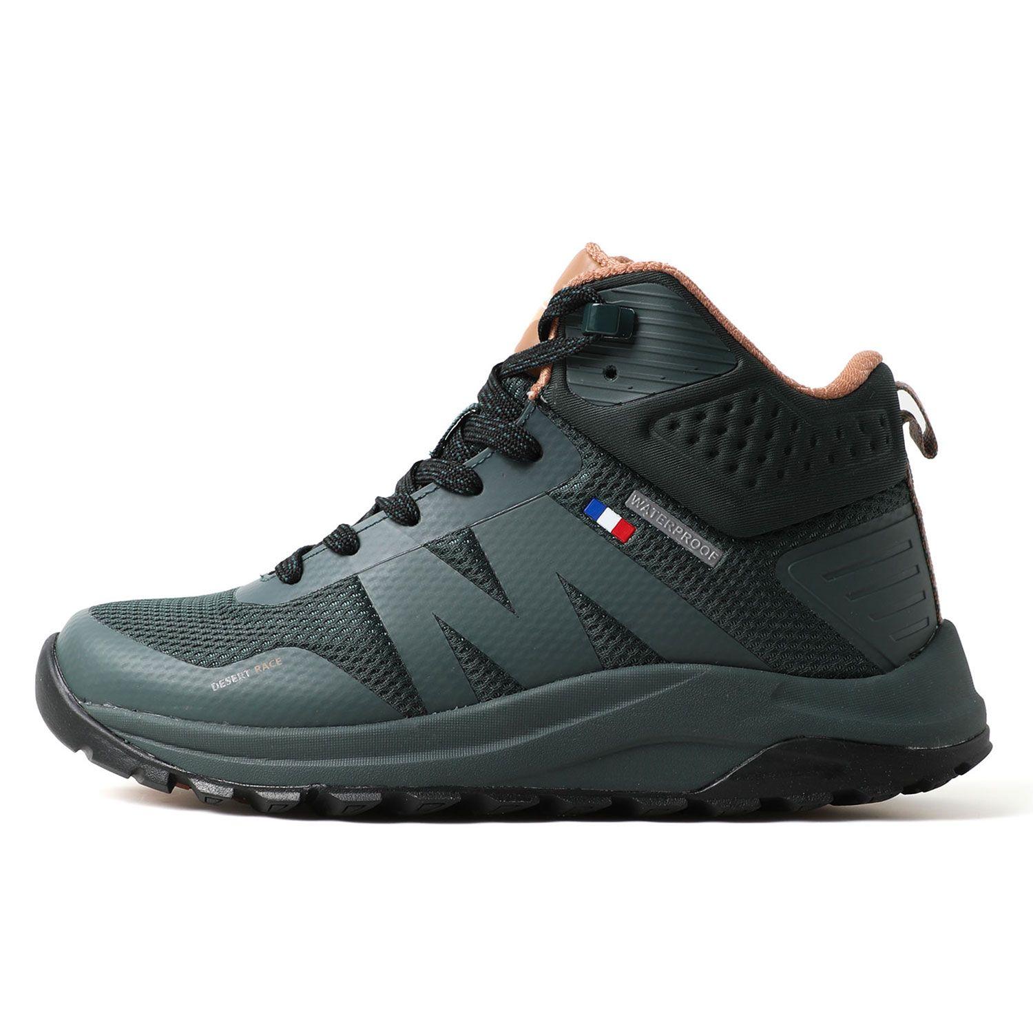 Botín Outdoor Waterproof Caña Alta Mujer Verde Michelin Dr39-3