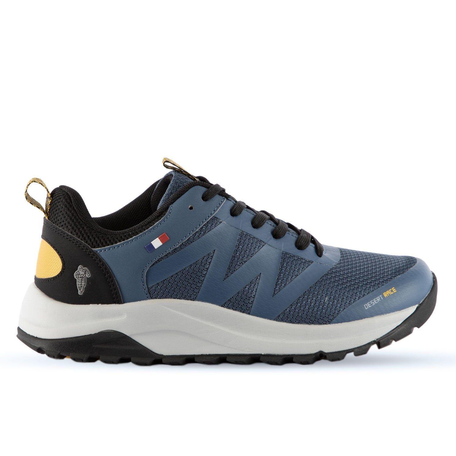 Zapatilla Trail Running Mujer Azul Amarillo Michelin Footwear Dr15-0