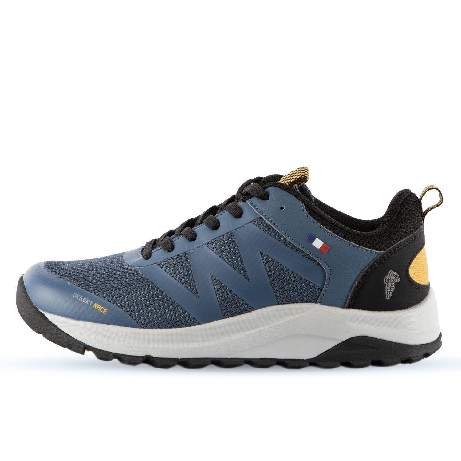 Zapatilla Trail Running Mujer Azul Amarillo Michelin Footwear Dr15-2