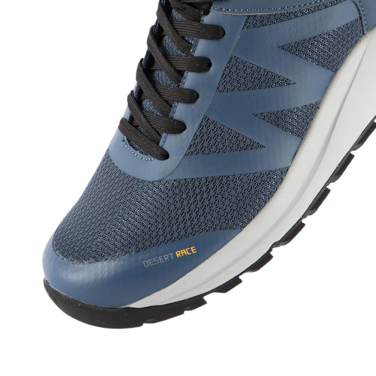 Zapatilla Trail Running Mujer Azul Amarillo Michelin Footwear Dr15-4