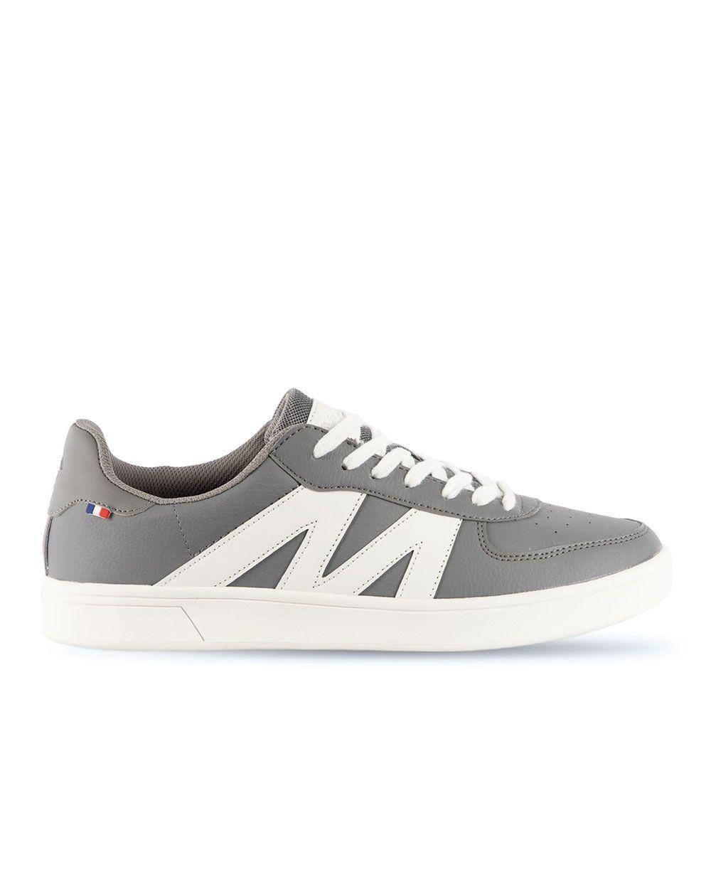 Zapatilla Casual Urbana Hombre Gris Blanco Michelin Ps20-0