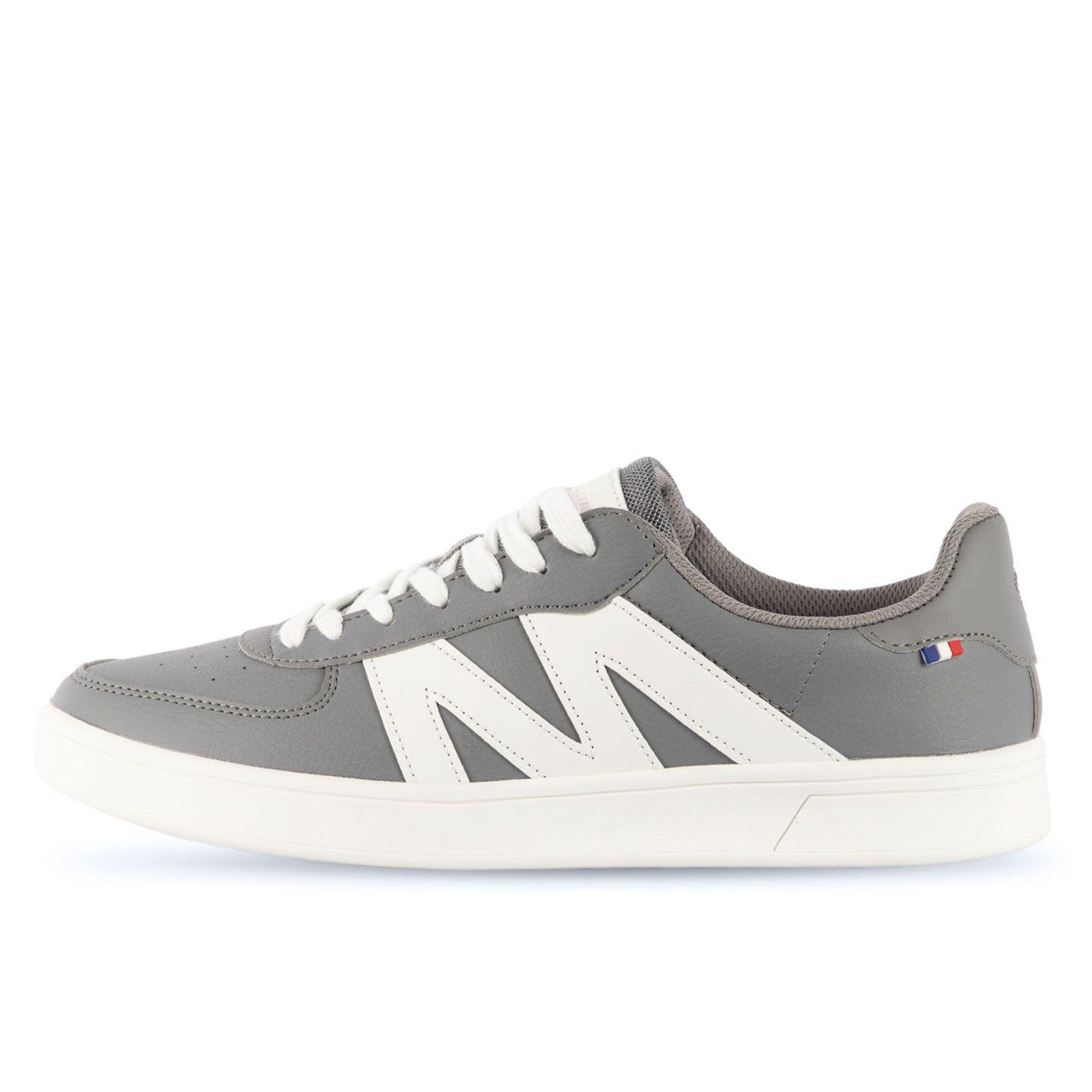 Zapatilla Casual Urbana Hombre Gris Blanco Michelin Ps20-3