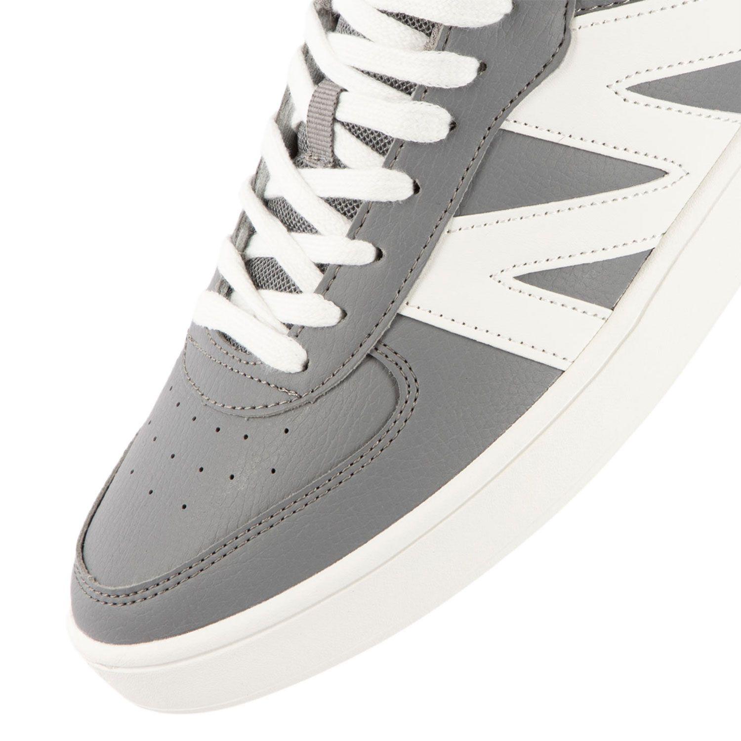 Zapatilla Casual Urbana Hombre Gris Blanco Michelin Ps20-5