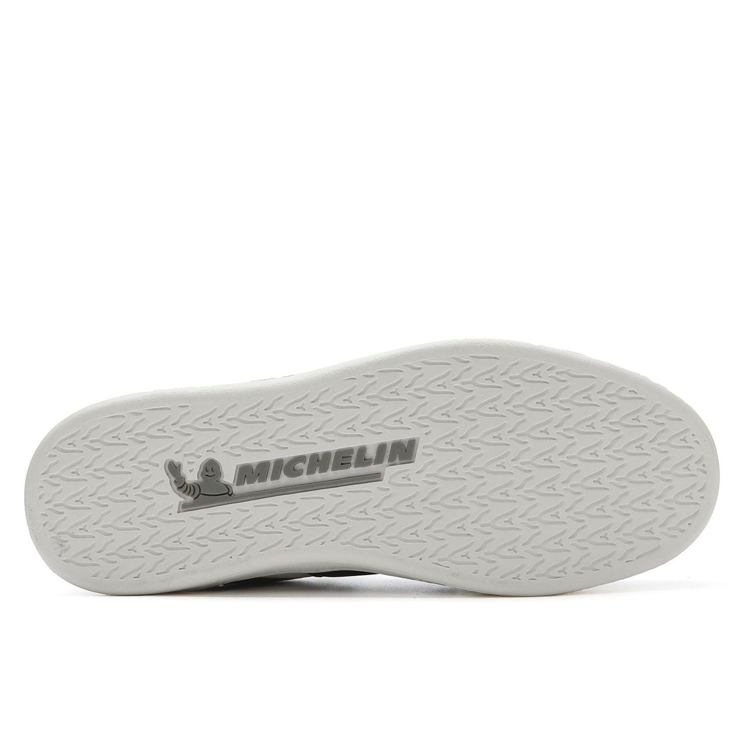 Zapatillas Urbanas Mujer Blanco Y Negro Michelin Ps22-2